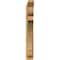 Ekena Millwork Olympic Slat Rough Sawn Outlooker, Western Red Cedar, 6"W x 32"D x 44"H OUT06X32X44OLY06RWR - alternate 2